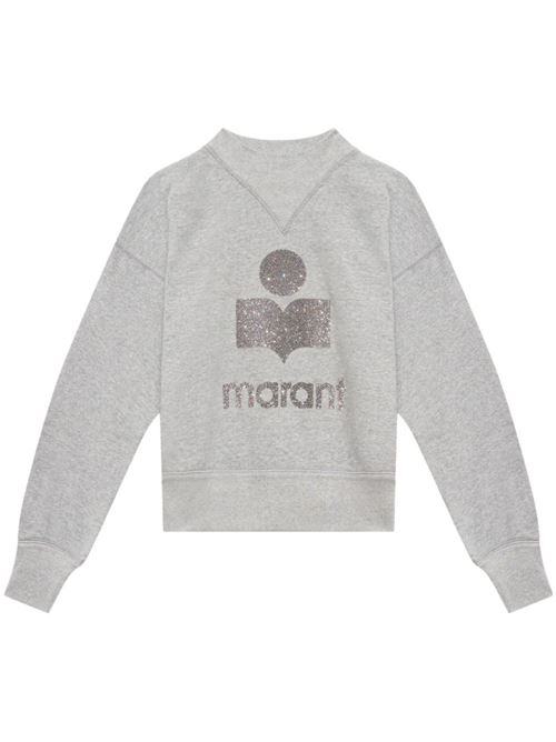 Moby sweatshirt with cotton logo MARANT ETOILE | SW0003FAA1M77EGYSI